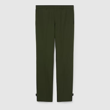 GUCCI Pantalone In Gabardina Di Lana Leggera, Taglia 58