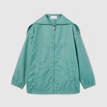 GUCCI Kids - GG Nylon Zip Jacket, Size 6 YEARS