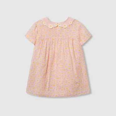 GUCCI Bébé - Robe Pour Bébé En Mousseline Imprimée, Taille 12-18 MOIS