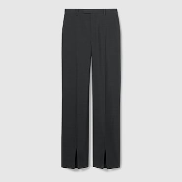 GUCCI Oversize Low Waist Wool Pant, Size 40 IT