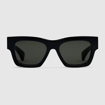 GUCCI Rectangular Frame Sunglasses