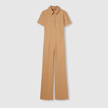 GUCCI Tuta In Crêpe Di Cotone, Taglia 44 IT
