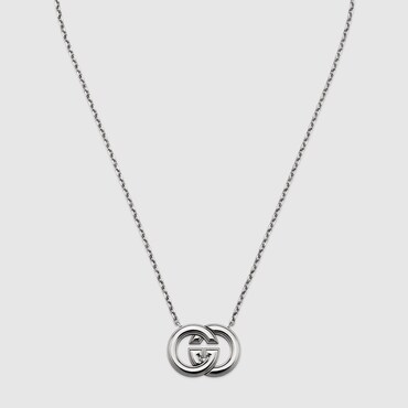 GUCCI Interlocking Pendant Necklace