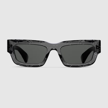 GUCCI Rectangular Frame Sunglasses