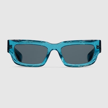 GUCCI Rectangular Frame Sunglasses