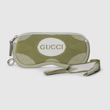 GUCCI Technical Knit Glasses Case