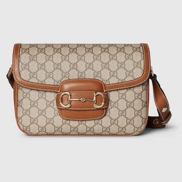 GUCCI Horsebit 1955 Soft Medium Shoulder Bag