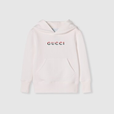 GUCCI Kids - Hooded Sweatshirt With Embroidery, Size 10 YEARS