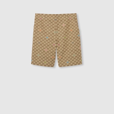 GUCCI GG Canvas Shorts, Size 48