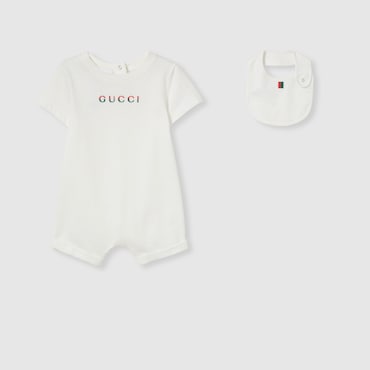 GUCCI Baby - Zweiteiliges -Geschenkset Aus Baumwolle, Größe 18-24 MONATE