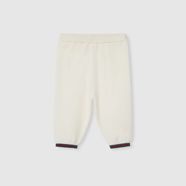 GUCCI Baby - Wool Pants With Web, Size 12-18 MONTHS
