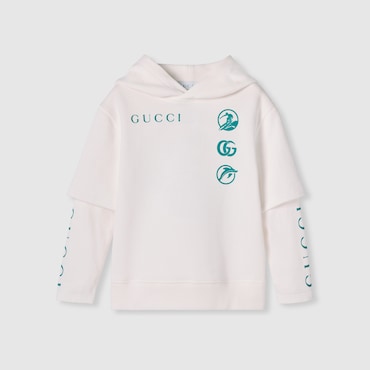 GUCCI Kids - Printed Cotton Sweatshirt, Size 4 YEARS