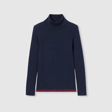 GUCCI Kids - Ribbed Wool Sweater, Size 12 YEARS