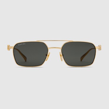 GUCCI Sonnenbrille Mit Rechteckigem Rahmen