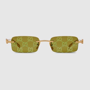 GUCCI Rectangular Frame Sunglasses