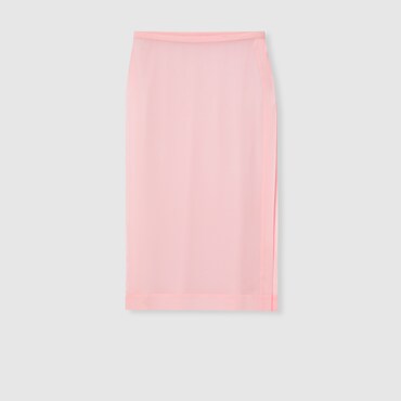 GUCCI Silk Georgette Skirt, Size 36 IT