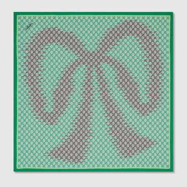 GUCCI 90 X 90 Project Printed Silk Carré