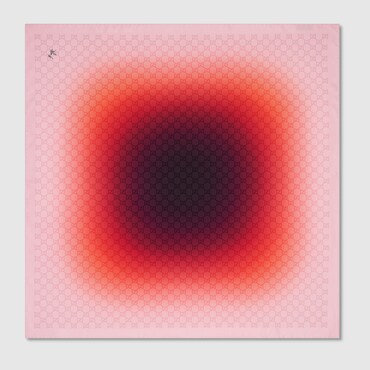 GUCCI Vierecktuch Aus Seide, 90 x 90 Projekt