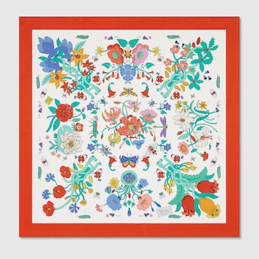 GUCCI 90 X 90 Project Printed Silk Carré