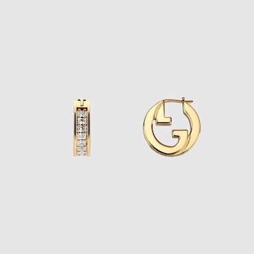 GUCCI Blondie Crystal Mini Earrings
