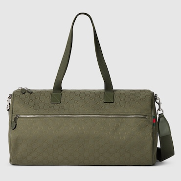 GUCCI GG Canvas Large Duffle Bag