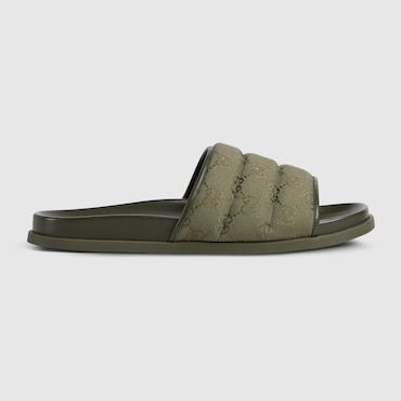 GUCCI Men's Slide Sandal, Size 42 IT
