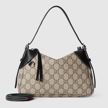 GUCCI GG Emblem Small Shoulder Bag