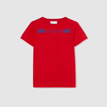 GUCCI Bambino - T-shirt Bambino In Cotone Stampato, Taglia 5 ANNI