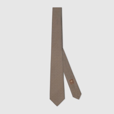 GUCCI Silk Jacquard Tie