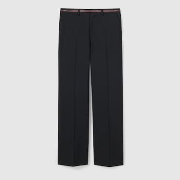GUCCI Wool Pant With Selvedge Detail, Size 48