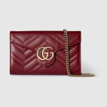 GUCCI GG Marmont Wallet On Chain