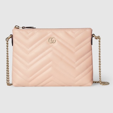 GUCCI GG Marmont Pochette With Chain