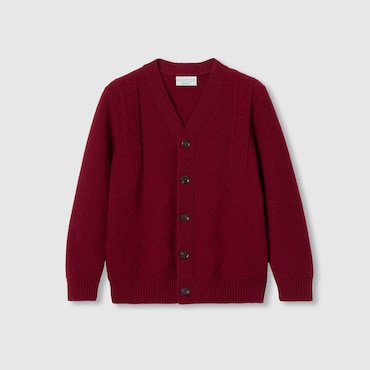 GUCCI Kids - Wool Cardigan, Size 4 YEARS