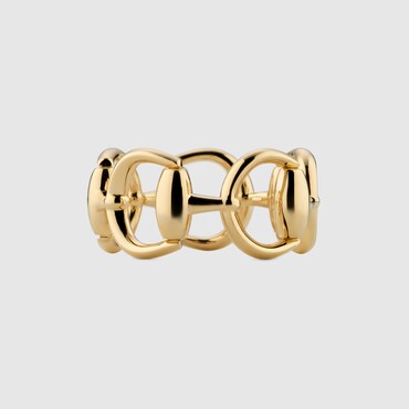 GUCCI Horsebit 18k Ring