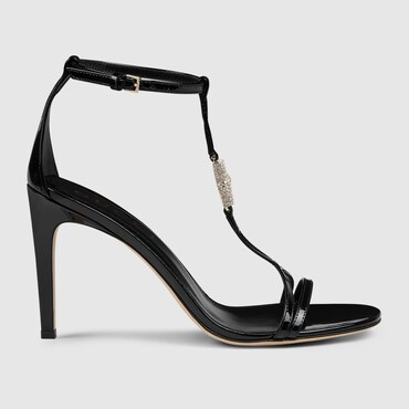 GUCCI Women's Sandal With Bamboo, Size 42 IT