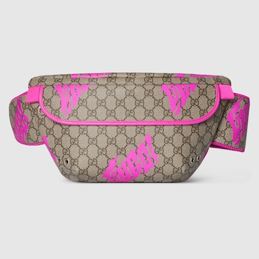 GUCCI Large Belt Bag With Print, Size 90