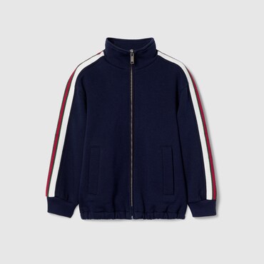 GUCCI Kids - Cotton Zip Jacket, Size 8 YEARS