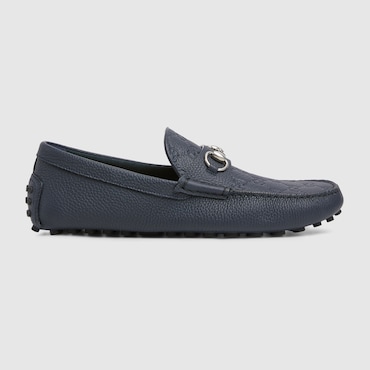 GUCCI Men's Driver With Horsebit, Size 45.5 IT