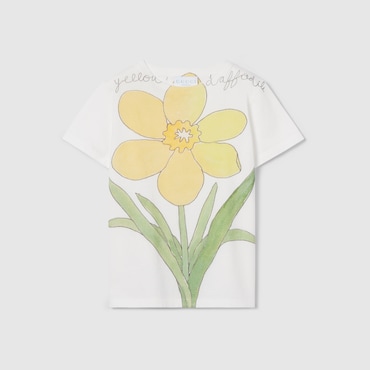 GUCCI Kids - Cotton T-shirt With Print, Size 12 YEARS