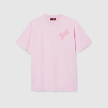 GUCCI Cotton Jersey T-shirt With Logo, Size XXXL