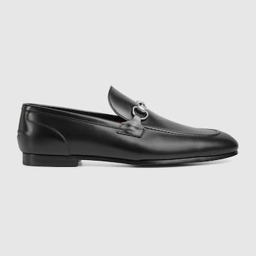 GUCCI Men's Jordaan Loafer, Size 41.5 IT