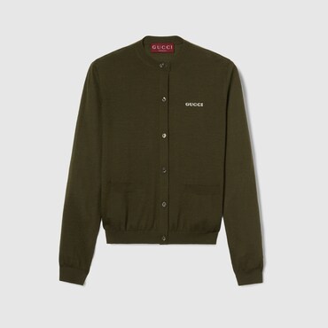 GUCCI Cashmere Silk Cardigan, Size S