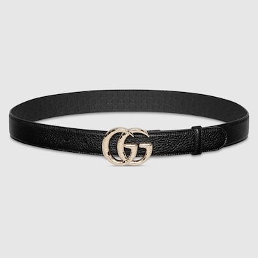 GUCCI GG Marmont Thin Belt, Size 70