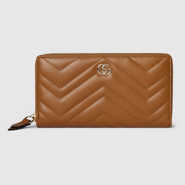 GUCCI GG Marmont Zip Around Wallet