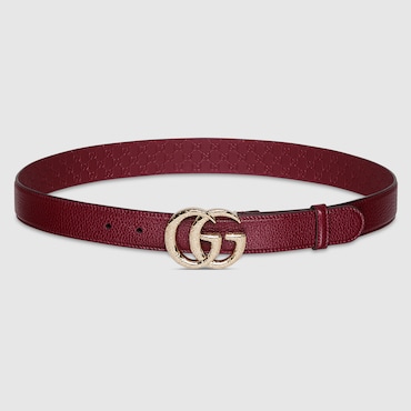 GUCCI GG Marmont Thin Belt, Size 70