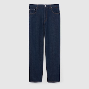 GUCCI Pantalone Slim-fit In Denim Di Cotone, Taglia 35