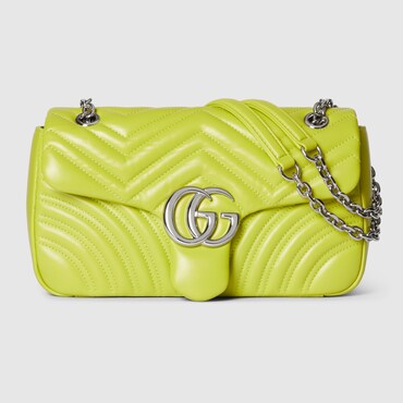 GUCCI Sac À Épaule GG Marmont Moyen Format