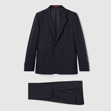 GUCCI Wool Suit, Size 54 IT