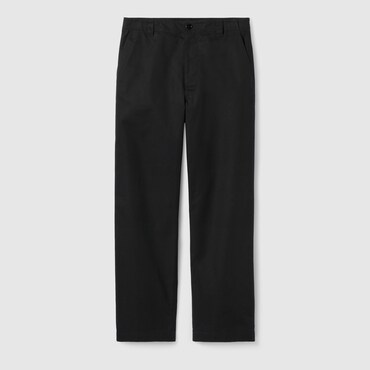 GUCCI Cotton Twill Pant With Web Detail, Size 48