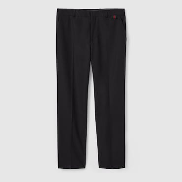 GUCCI Cotton Canvas Pant With Web Detail, Size 46